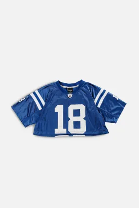 Rework Crop Indianapolis Colts NFL Jersey - M