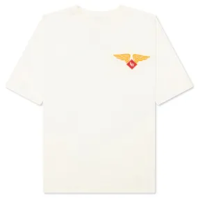 Rhude Worldwide Tee - Vintage White