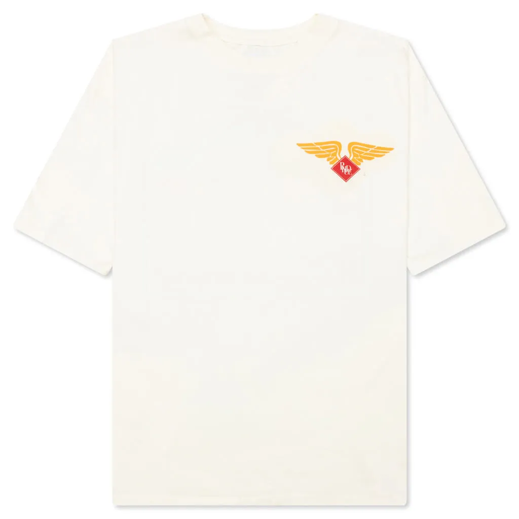 Rhude Worldwide Tee - Vintage White