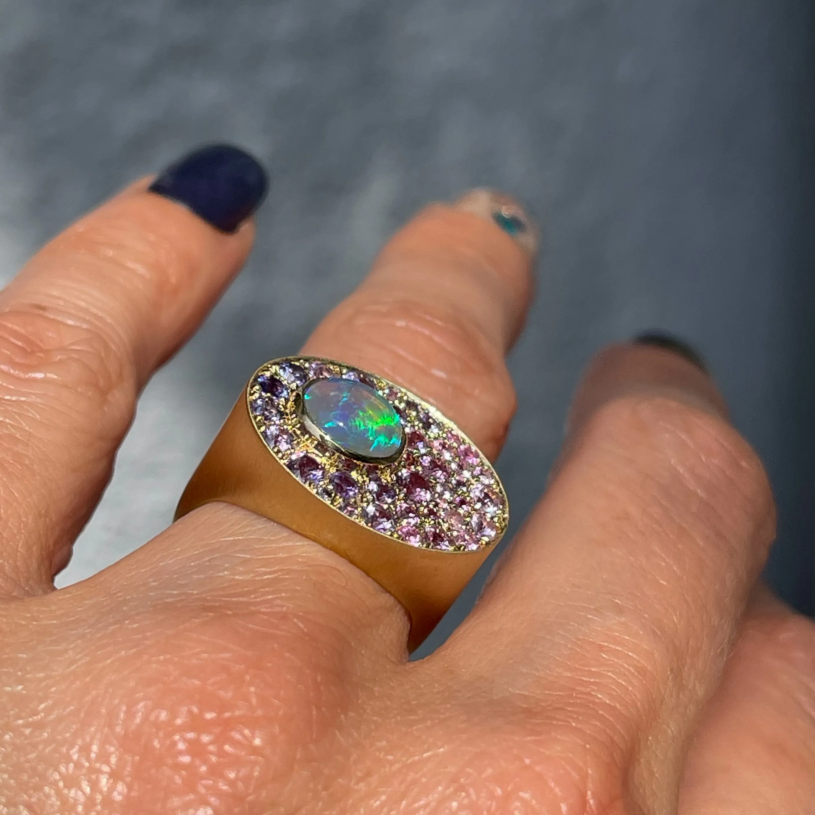 Seeds of Tomorrow Australian Opal Ring