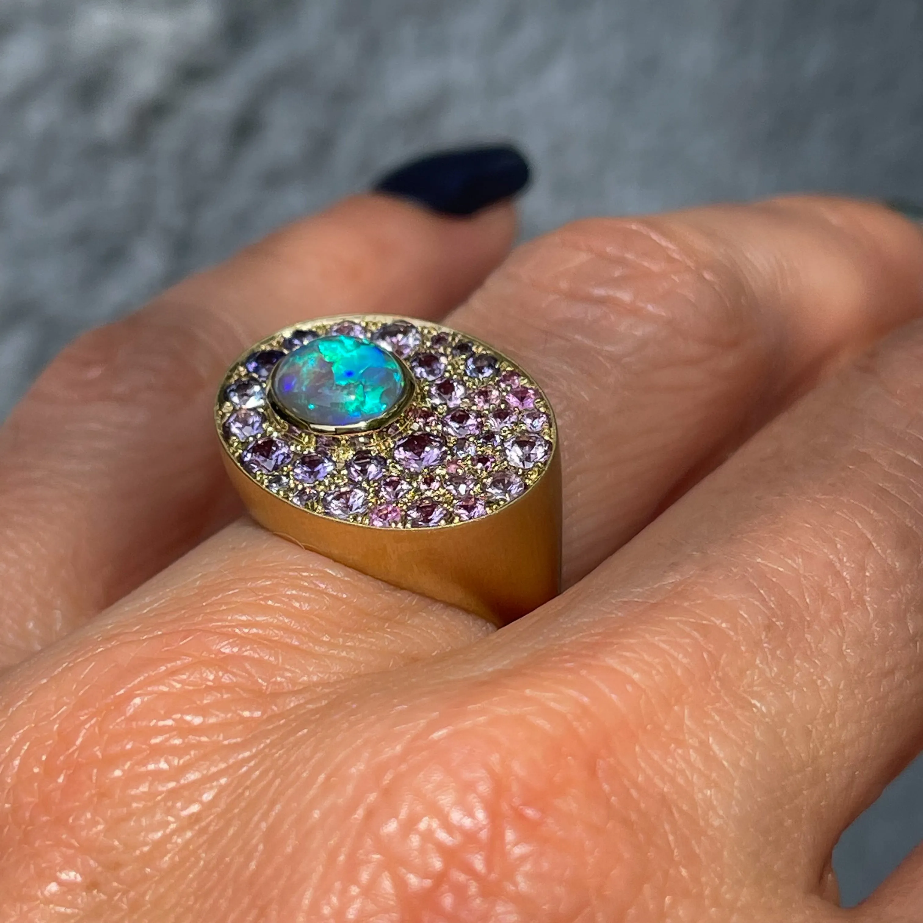 Seeds of Tomorrow Australian Opal Ring