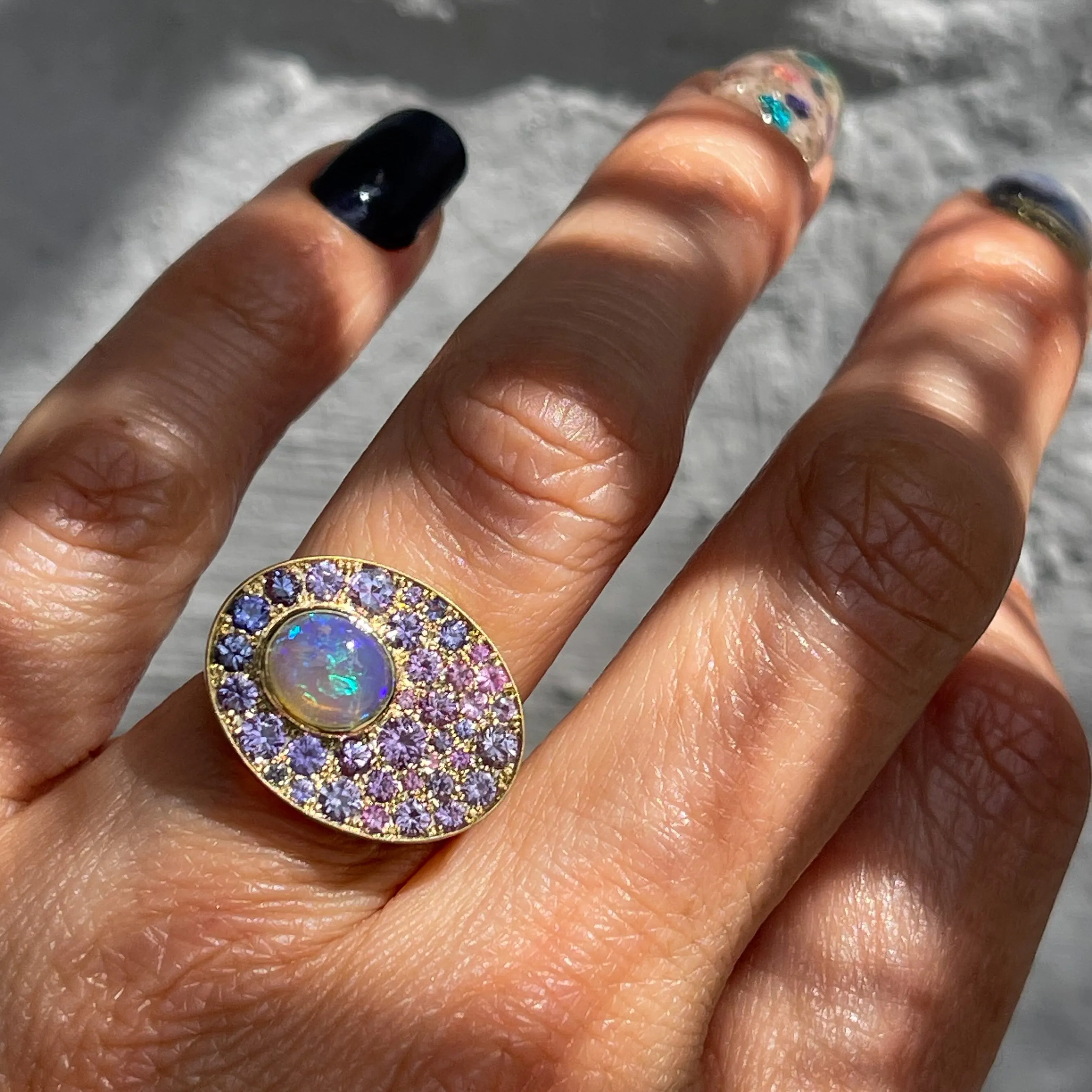 Seeds of Tomorrow Australian Opal Ring