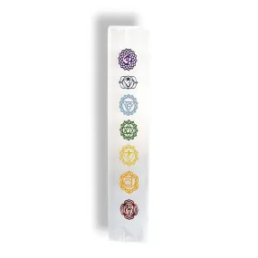 Selenite Chakra Stick