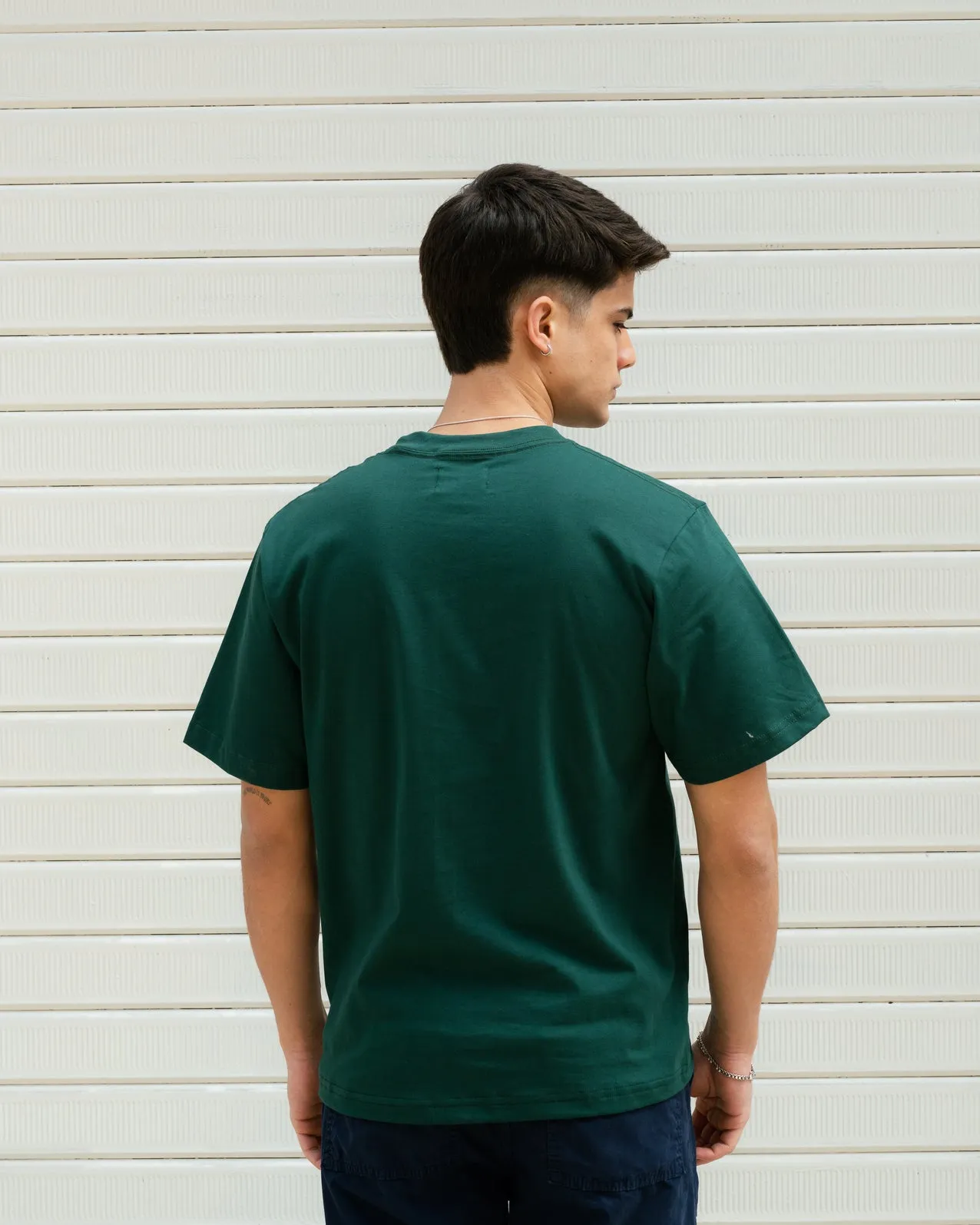 Semi Boxy Tee 20/1 - Verde