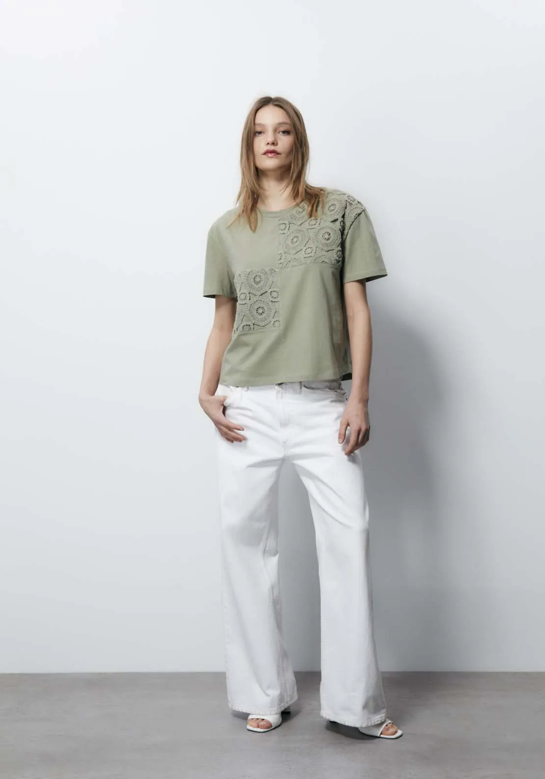 Short Sleeve Top - Green