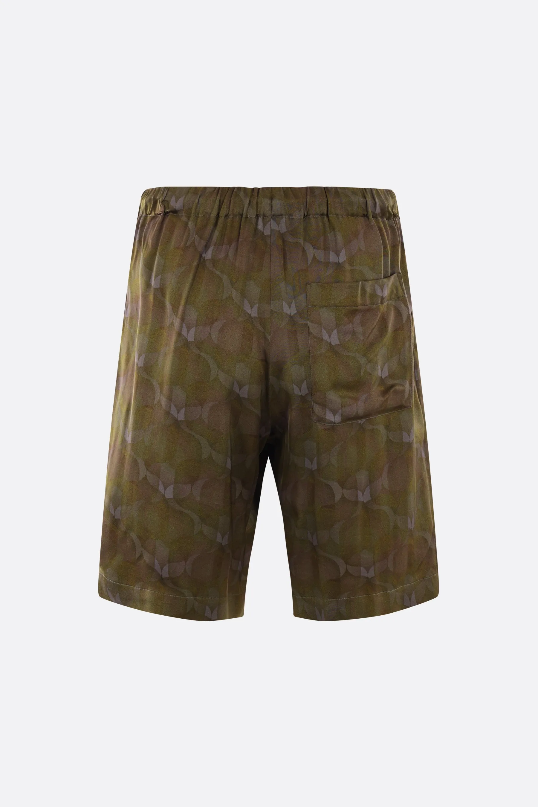 silk short pants