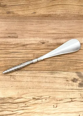 Silver Twisted Shoe Horn