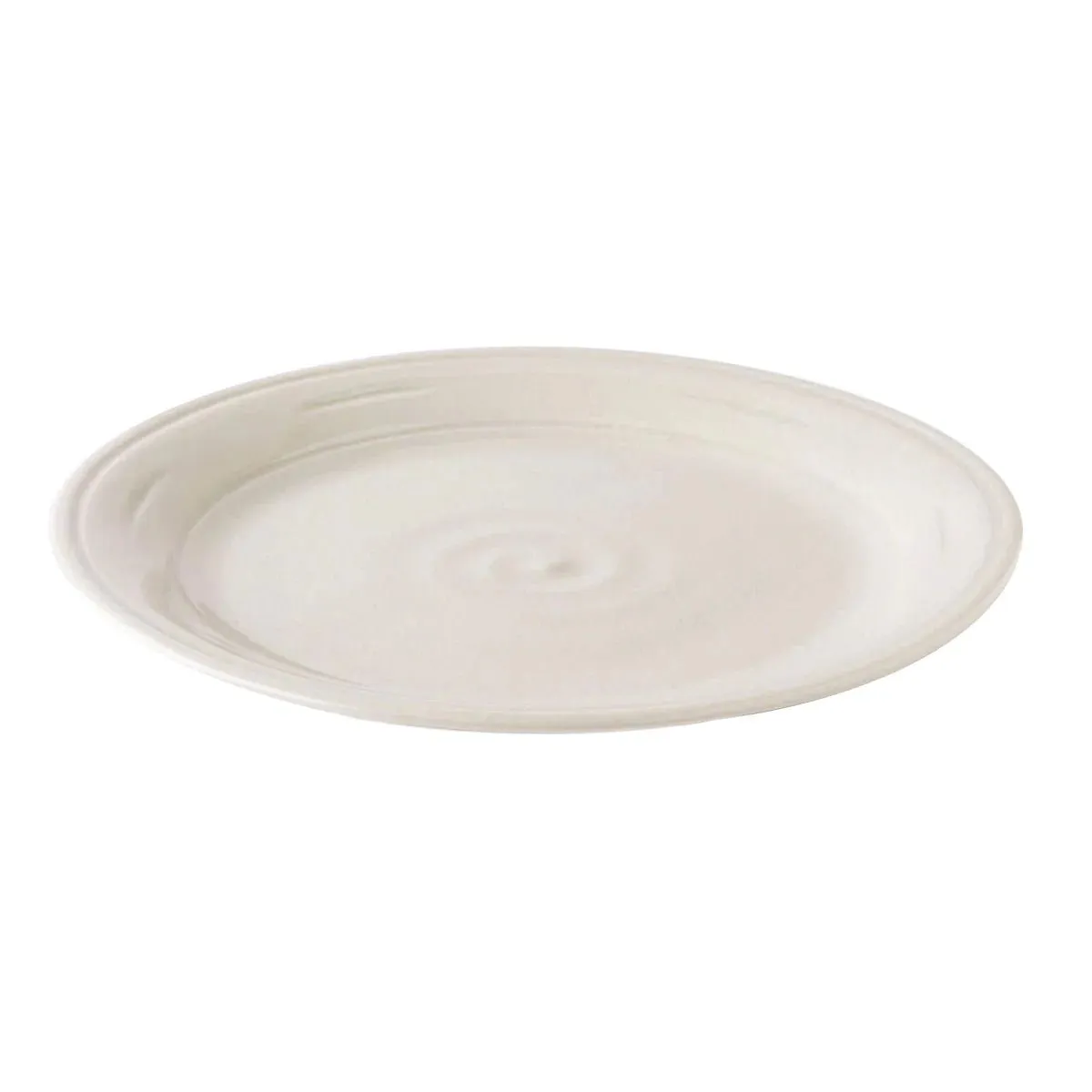 Simon Pearce Belmont Dinner Plate - Crackle Ivory