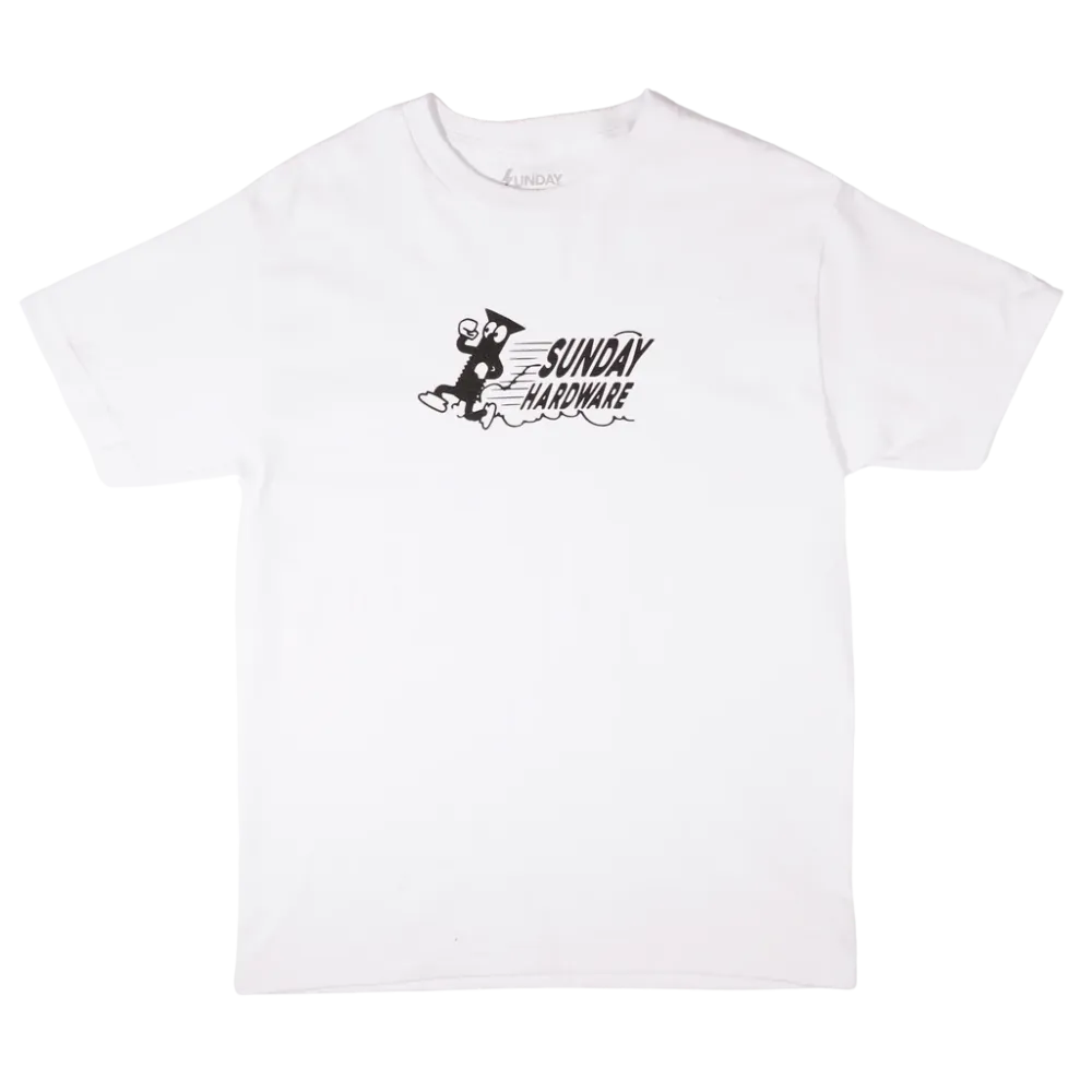 Sunday Outta Here T-Shirt White