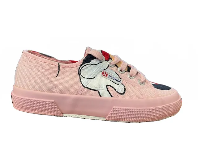 Superga cartoon 2750-disney Minniecot S002EB0 F15 Pink