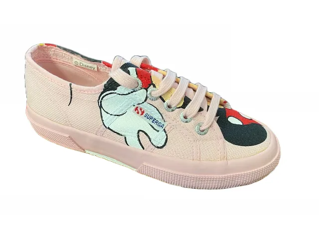 Superga cartoon 2750-disney Minniecot S002EB0 F15 Pink