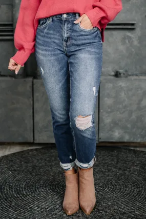 The Right Way Distressed Skinny Jeans