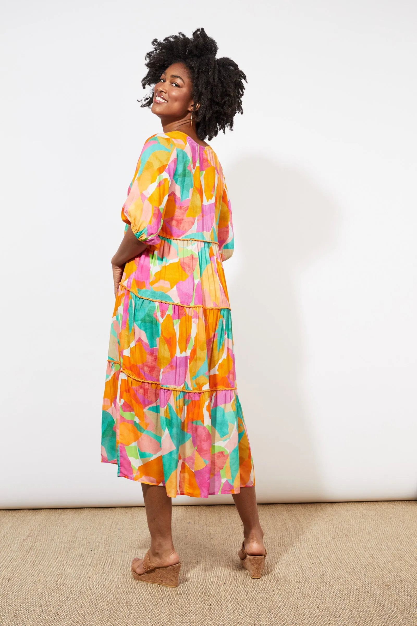 Tropicana Tiered Maxi Dress