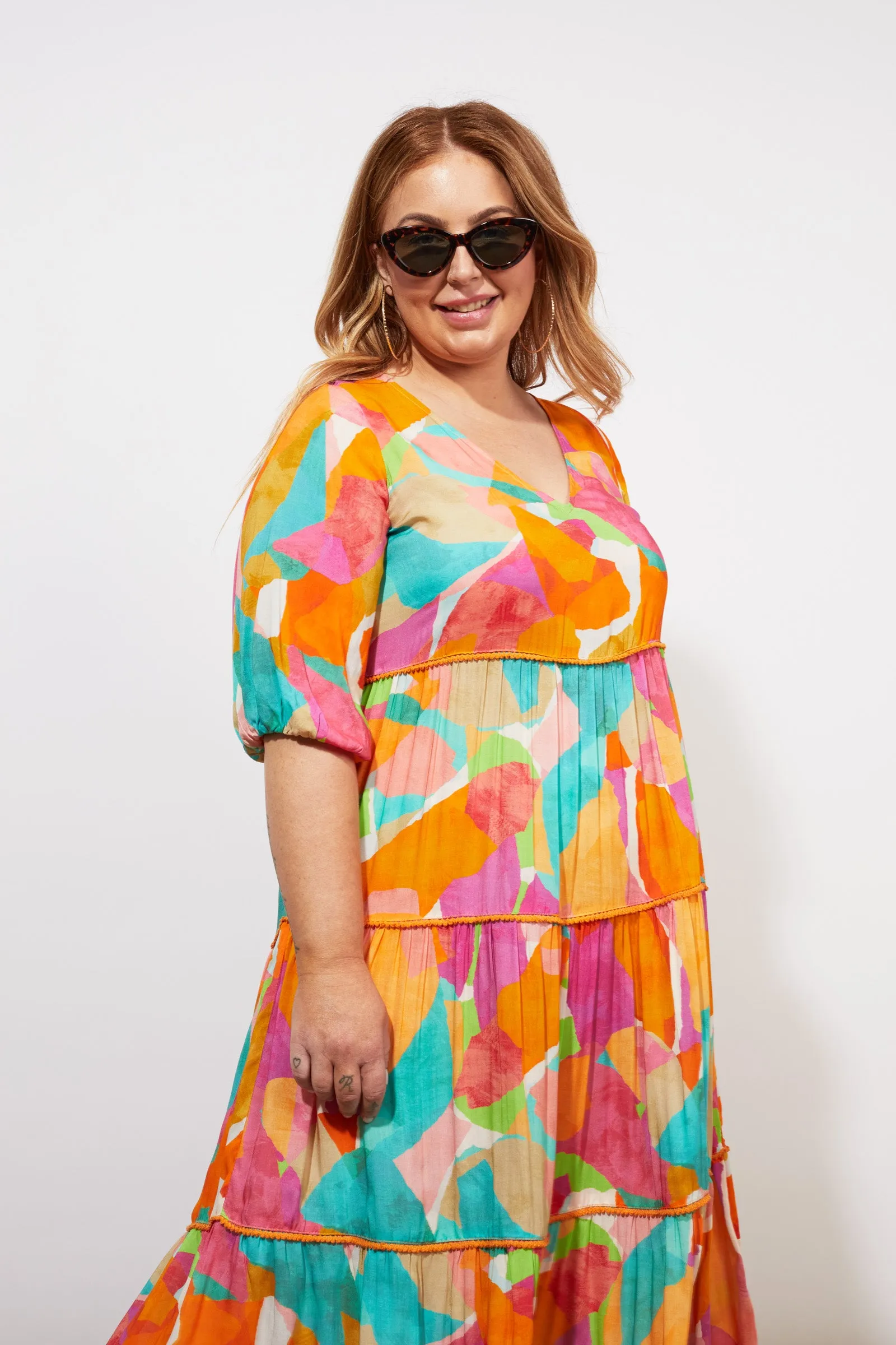 Tropicana Tiered Maxi Dress