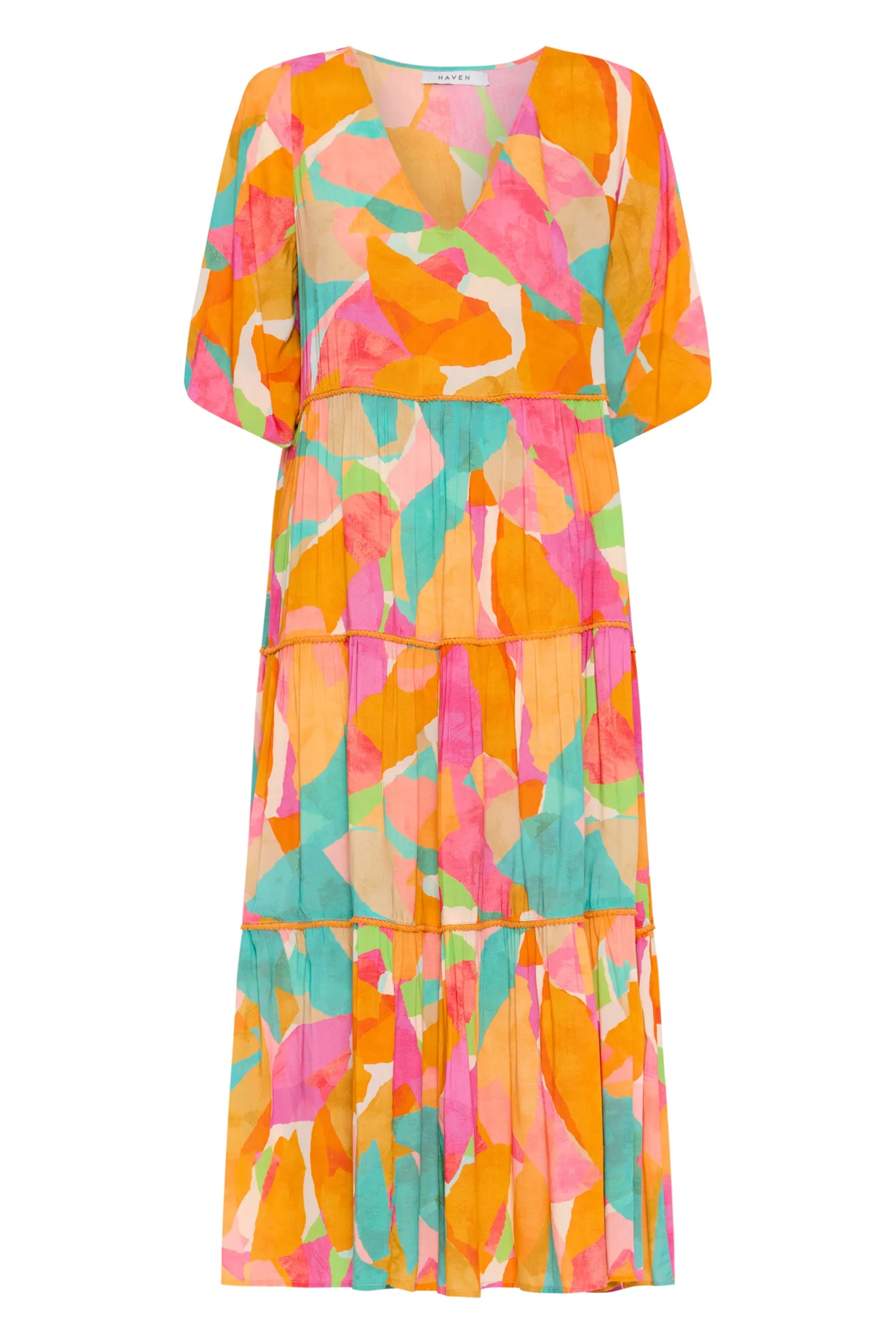 Tropicana Tiered Maxi Dress