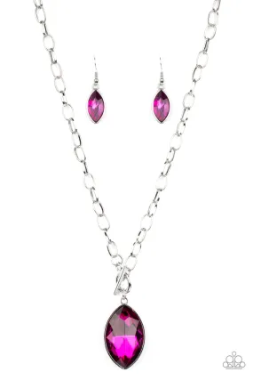 Unlimited Sparkle Pink-Necklace