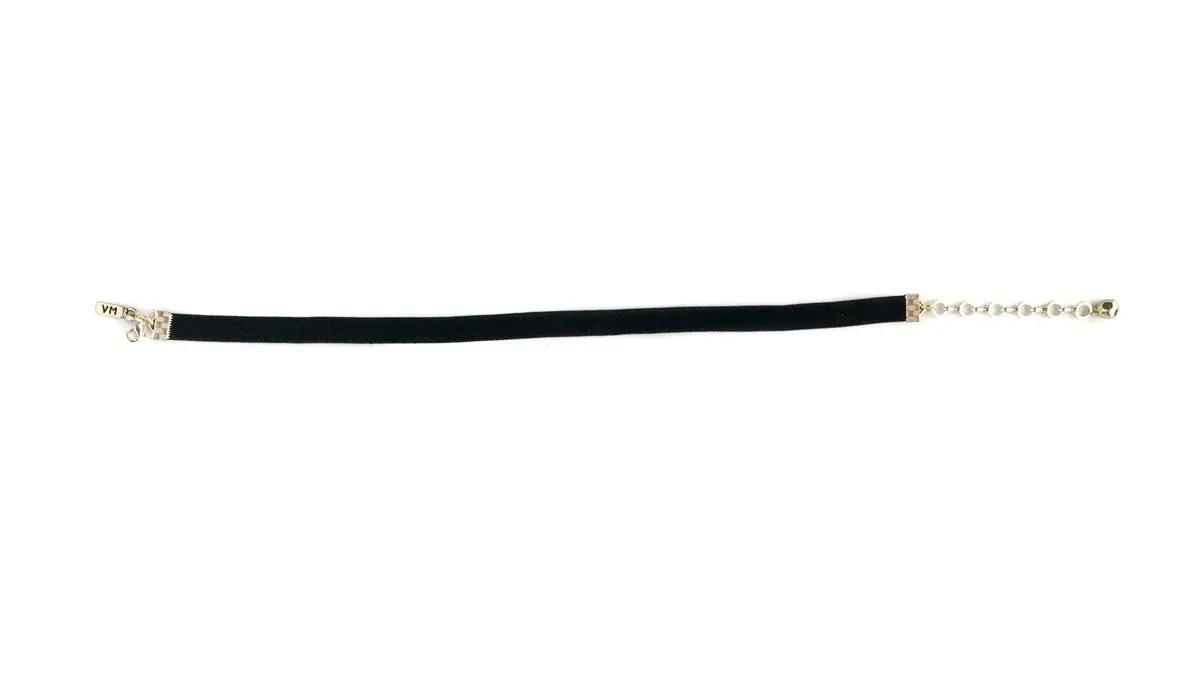 Vanessa Mooney Black Velvet 1/4 Basic Choker