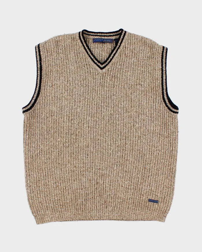 Vintage 90s Point Zero Knit Vest - XL