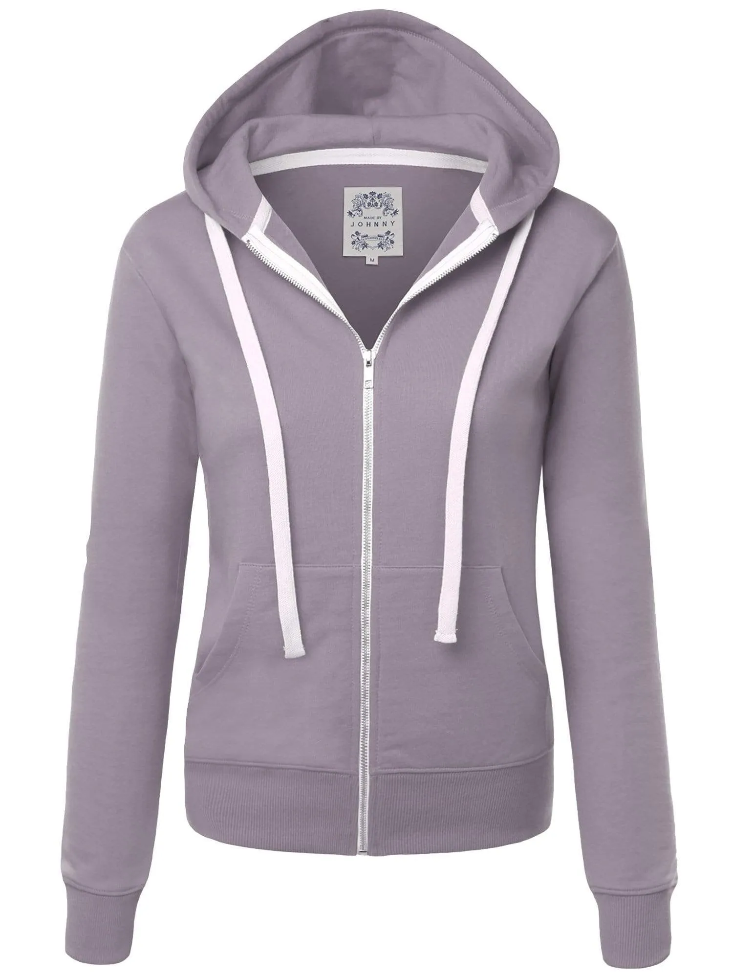 Women's Active Casual Zip-up Hoodie Long Sleeve Lightweight Sweatshirt