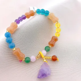 Women's Fashion Beads Gemstone Bracelet