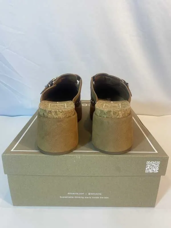 YEVAN CLOGS PRALINE NUBUCK - re:vita