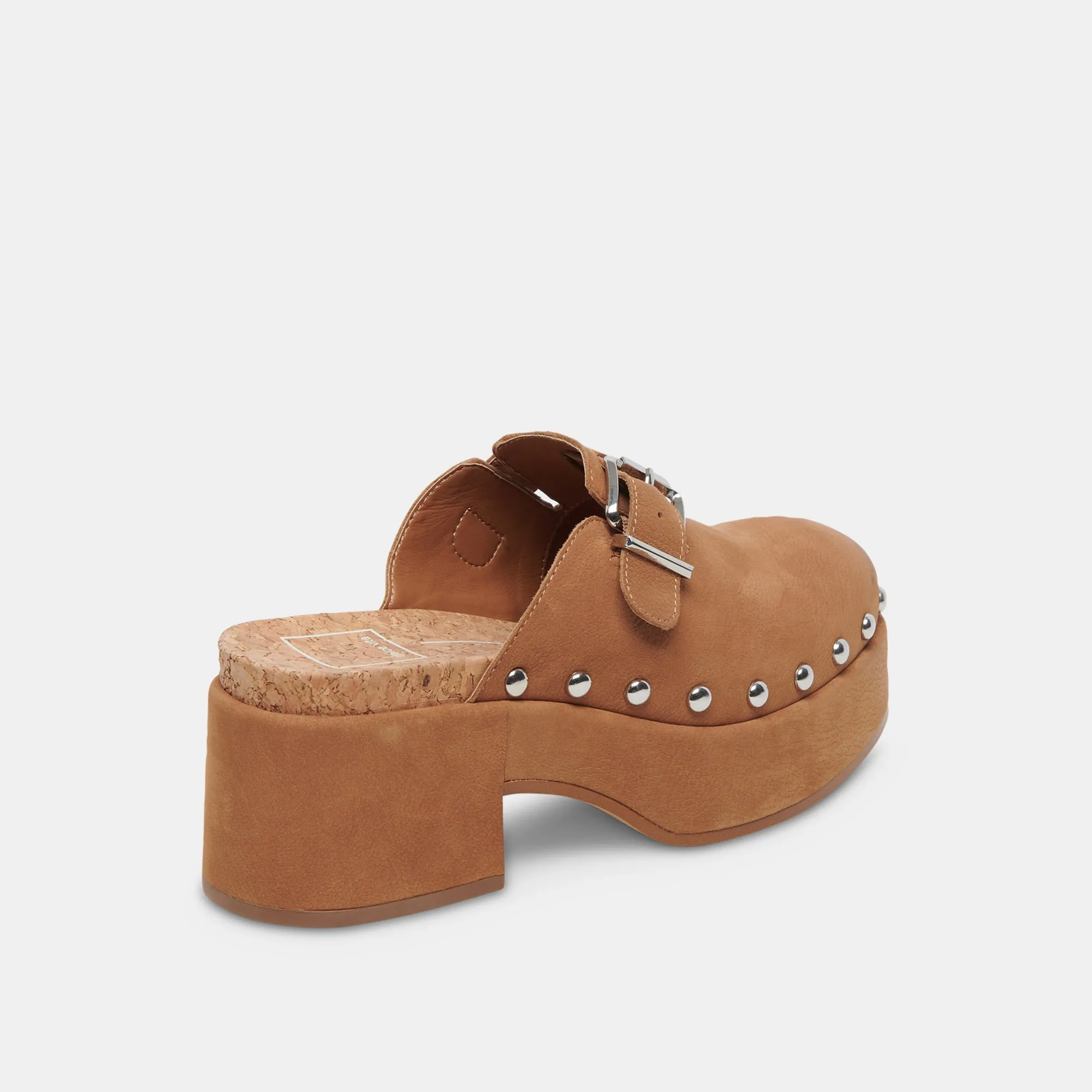 YEVAN CLOGS PRALINE NUBUCK - re:vita